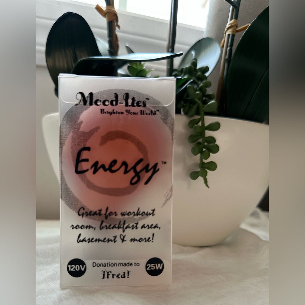 Mood-Lites Energy Orange Light Bulb